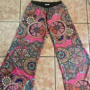 Love Life hippie boho pink pants